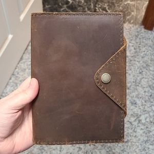 💗Portland Leather goods  medium notebook💗